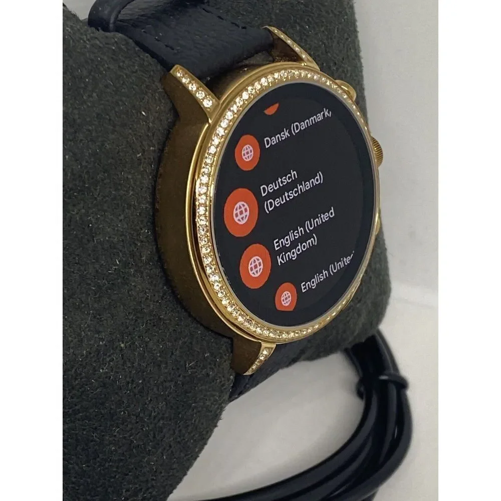 Fossil Gen 4 Authentic Digital Dial Smart Watch Custom Band FTW6011 AB523